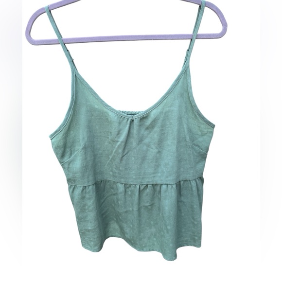 WEEKEND Los Angeles Tops - Weekend Los Angeles Sage Women's Crop Tank